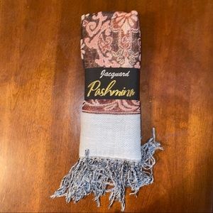 Jacquard pashmina